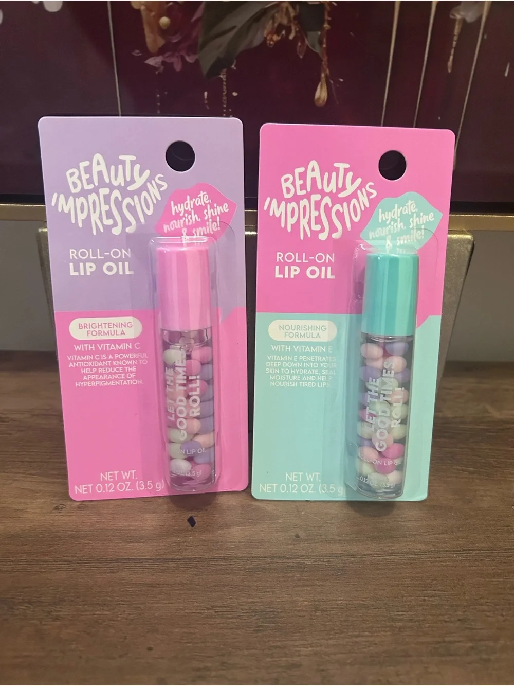 Beauty Impressions Roll-On Lip Oil Duo